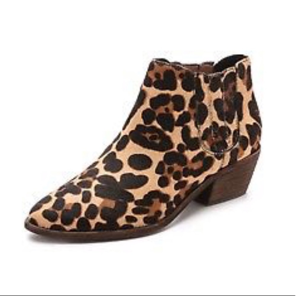 JOIE - LEOPARD CALF BARLOW BOOTIE